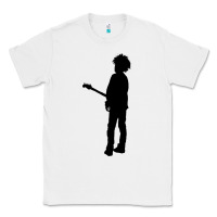 White ro.b.e.r.t.  &' c.u.r.e'  smith  baseball ¾ sleeve t shirt Classic Tee - artisFamous