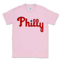 Bubblegum Pink baseball philly Classic Tee - artisFamous