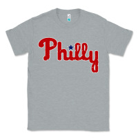 Heather Grey baseball philly Classic Tee - artisFamous