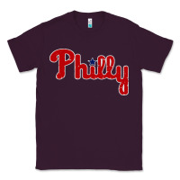 Plum baseball philly Classic Tee - artisFamous