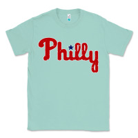 Seafoam baseball philly Classic Tee - artisFamous