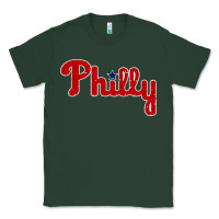 Sports Green baseball philly Classic Tee - artisFamous