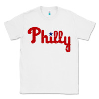 White baseball philly Classic Tee - artisFamous