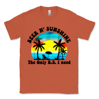 Beer N' Sunshine The Only B.s. I Need Classic Tee | Teevron
