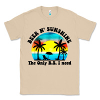 Mushroom beer n' sunshine the only B.S. i need Classic Tee - artisFamous