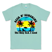 Seafoam beer n' sunshine the only B.S. i need Classic Tee - artisFamous