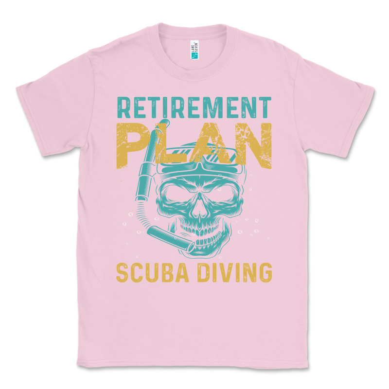Retirement Plan Scuba Diving Classic Tee by artisFamous | Teevron