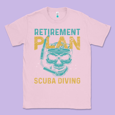 Retirement Plan Scuba Diving Classic Tee Designed By Artisfamous