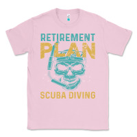 Bubblegum Pink Retirement Plan Scuba Diving Classic Tee - artisFamous