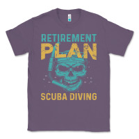 Lavender Retirement Plan Scuba Diving Classic Tee - artisFamous