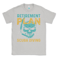 Moon Dust Retirement Plan Scuba Diving Classic Tee - artisFamous