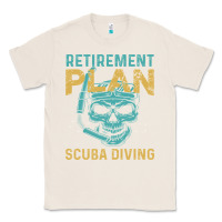 Natural Retirement Plan Scuba Diving Classic Tee - artisFamous