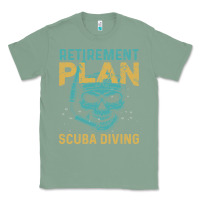 Sage Retirement Plan Scuba Diving Classic Tee - artisFamous