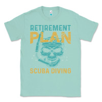 Seafoam Retirement Plan Scuba Diving Classic Tee - artisFamous