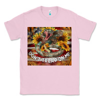 Bubblegum Pink rattle snake don't tread on me tumbler Classic Tee - BarkalooDesign