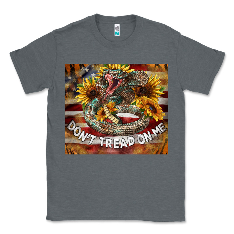 Rattle Snake Don't Tread On Me Tumbler Classic Tee by BarkalooDesign | Teevron