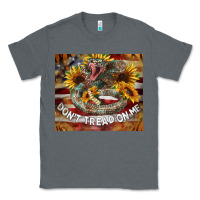 Charcoal Heather rattle snake don't tread on me tumbler Classic Tee - BarkalooDesign