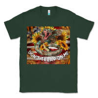 Sports Green rattle snake don't tread on me tumbler Classic Tee - BarkalooDesign