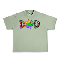 Oil Green dad lgbt Urban Heavy Tee - CowhideDigitalArt