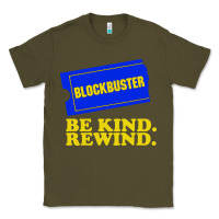 Army Green blockbuster be kind rewind Classic Tee - artisFamous