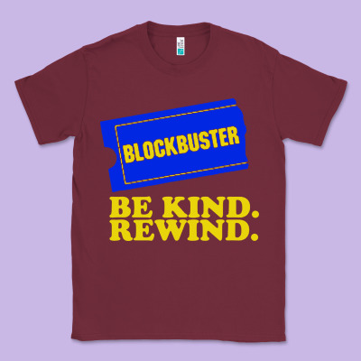 Blockbuster Be Kind Rewind Classic Tee Designed By Artisfamous