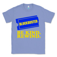 Colony Blue blockbuster be kind rewind Classic Tee - artisFamous