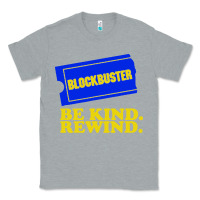 Heather Grey blockbuster be kind rewind Classic Tee - artisFamous