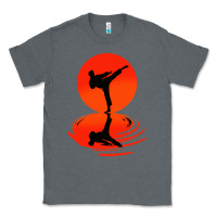 Charcoal Heather karate and kung fu Classic Tee - artisFamous