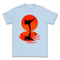 Dusty Blue karate and kung fu Classic Tee - artisFamous