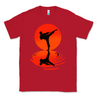 Red karate and kung fu Classic Tee - artisFamous