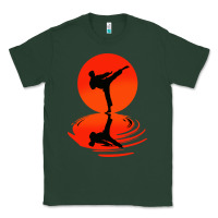Sports Green karate and kung fu Classic Tee - artisFamous