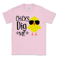 Bubblegum Pink kids chick dig me christian Classic Tee - artisFamous