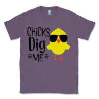 Lavender kids chick dig me christian Classic Tee - artisFamous