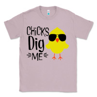Lilac kids chick dig me christian Classic Tee - artisFamous