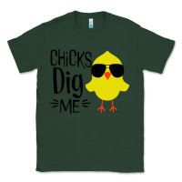 Sports Green kids chick dig me christian Classic Tee - artisFamous