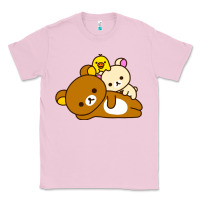 Bubblegum Pink rilakkuma rila head shirt Classic Tee - artisFamous