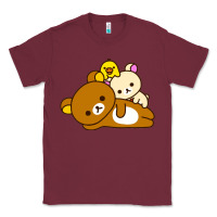 Burgundy rilakkuma rila head shirt Classic Tee - artisFamous