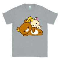 Heather Grey rilakkuma rila head shirt Classic Tee - artisFamous