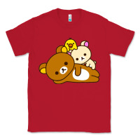 Red rilakkuma rila head shirt Classic Tee - artisFamous