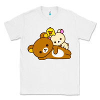 White rilakkuma rila head shirt Classic Tee - artisFamous