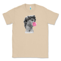 Mushroom Vaporwave statue head with bubblegum Classic Tee - artisFamous