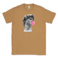 Toasted Coconut Vaporwave statue head with bubblegum Classic Tee - artisFamous