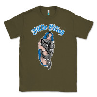 Army Green b.i.l.l.i.e  e i.li.s.h  official  bling  t shirt Classic Tee - artisFamous