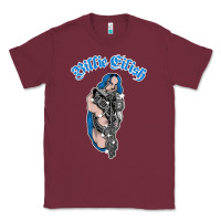 Burgundy b.i.l.l.i.e  e i.li.s.h  official  bling  t shirt Classic Tee - artisFamous