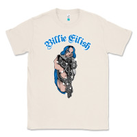 Natural b.i.l.l.i.e  e i.li.s.h  official  bling  t shirt Classic Tee - artisFamous