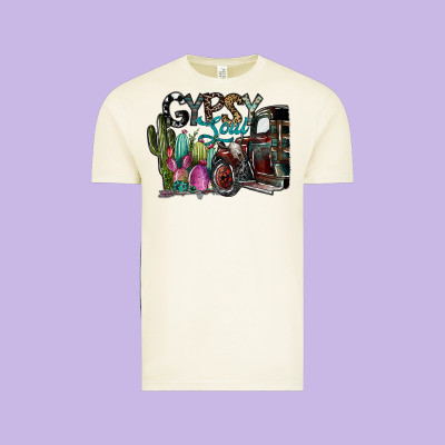 Gypsy Soul Vintage Tee Designed By Sublimationcraftshop
