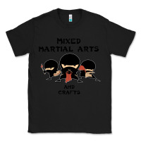Black mixed martial arts and crafts Classic Tee - artisFamous