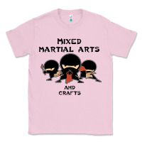 Bubblegum Pink mixed martial arts and crafts Classic Tee - artisFamous