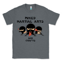 Charcoal Heather mixed martial arts and crafts Classic Tee - artisFamous