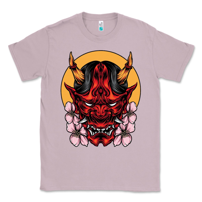 Demon Oni Mask Classic Tee by artisFamous | Teevron